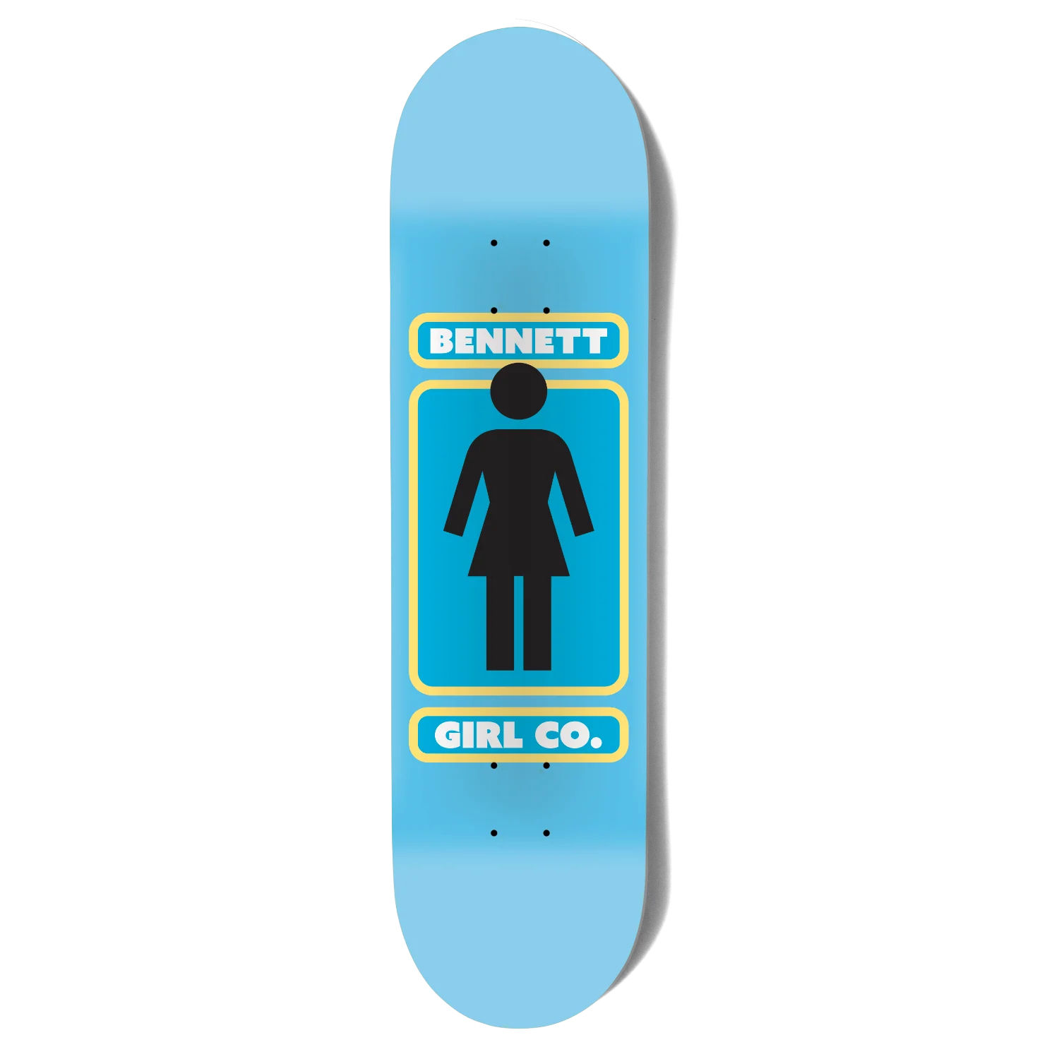 GIRL SKATEBOARD DECK 93 TIL NIELS BENNETT 8.25"