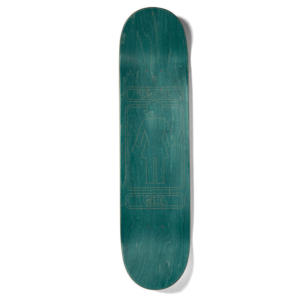 Thumbnail: Girl Malto 93 Til Khaki Skateboard Deck G089