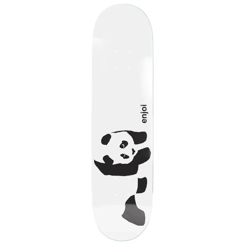 Enjoi Skateboards Whitey Panda R7 Deck White