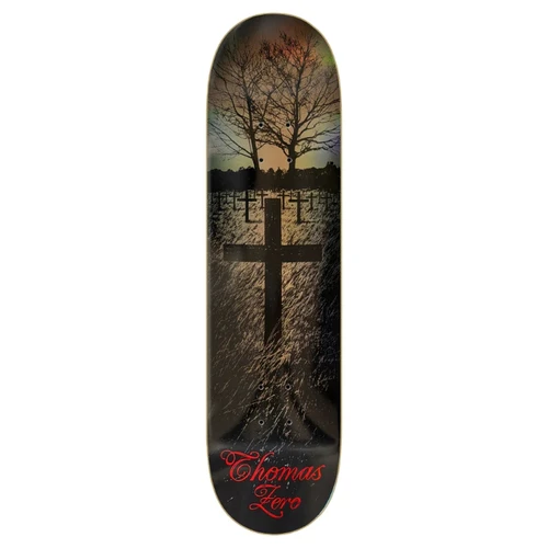 ZERO SKATEBOARD DECK LIFE AND DEATH JAMIE THOMAS 8.25