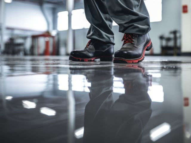 commercial epoxy floor