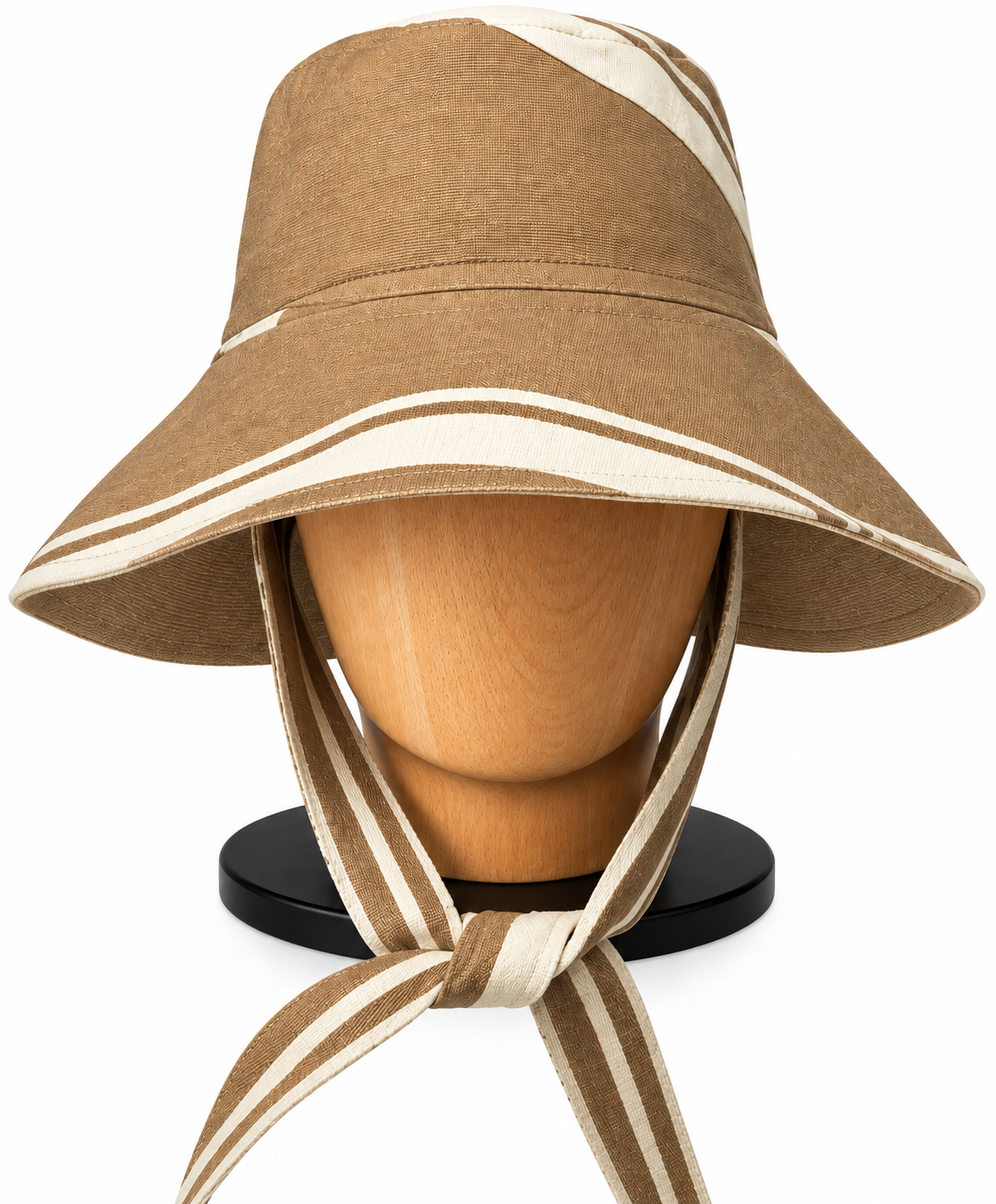 Basque Stripe #4 Tie Sun Hat