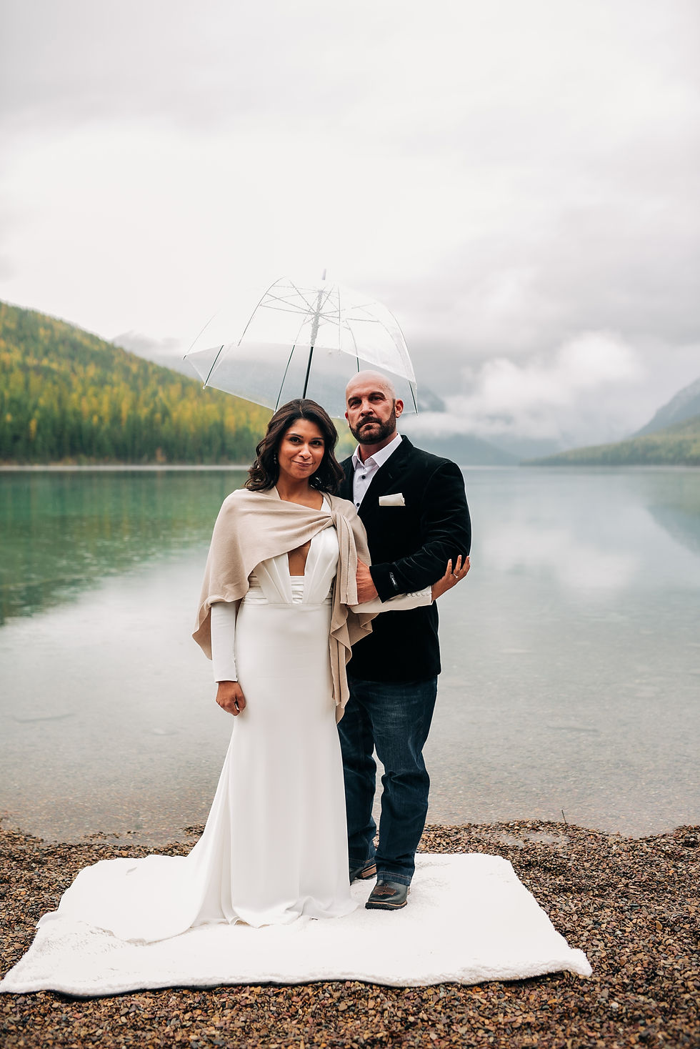 Bowman Lake Elopement - Glacier National Park, MT