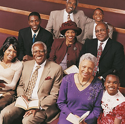 Family in Church