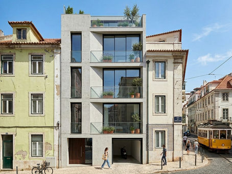 Projeto de Arquitetura para edifício habitacional em Lisboa