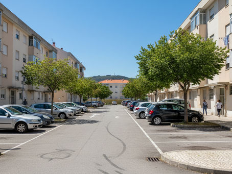 Estacionamento em área habitacional em Odivelas