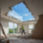 Exemplo de demolição parcial