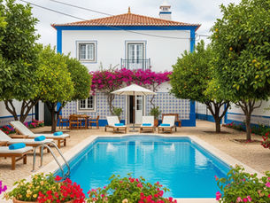 Piscina após Comunicação Prévia aprovada e conclusão das suas obras