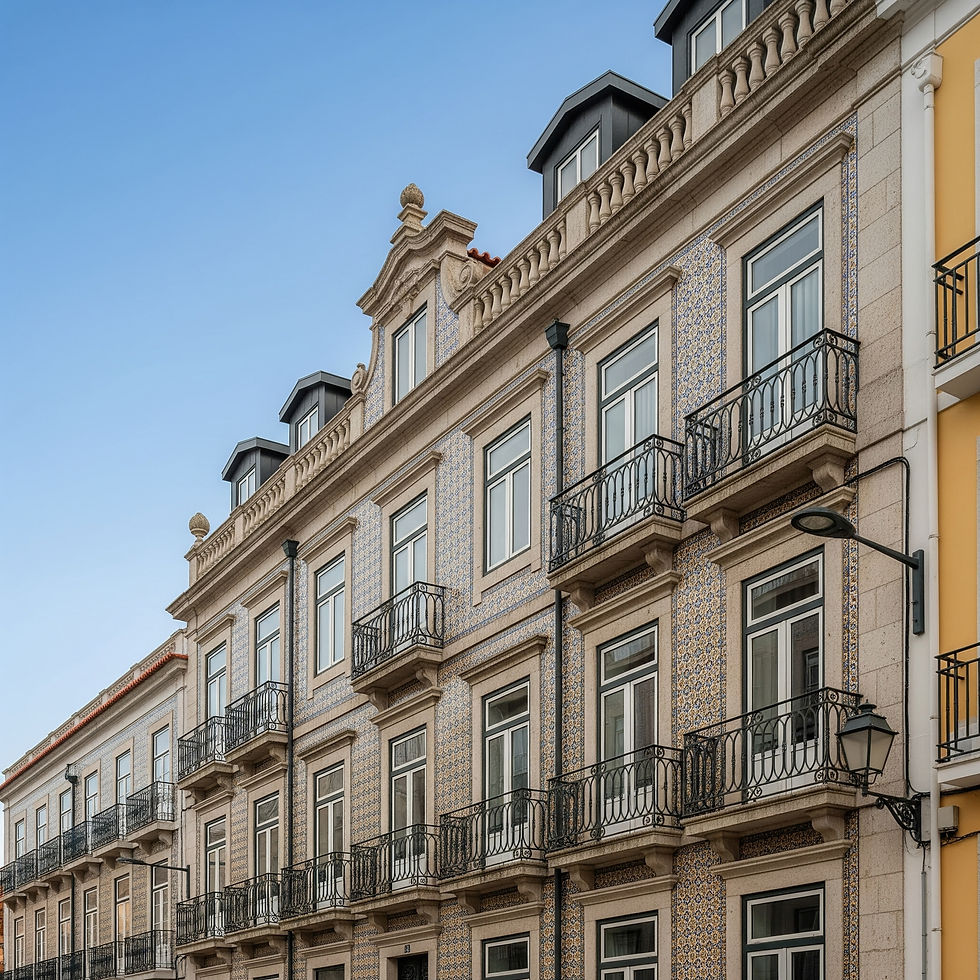 Reabilitação de um edifício com preservação da sua fachada