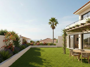 Cumprimento do afastamento mínimo entre janelas e muro de limitação do lote