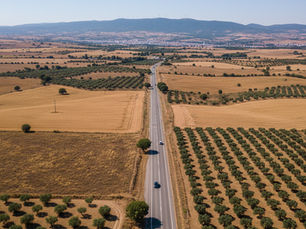 Estrada Nacional como exemplo de um Espaço-Canal