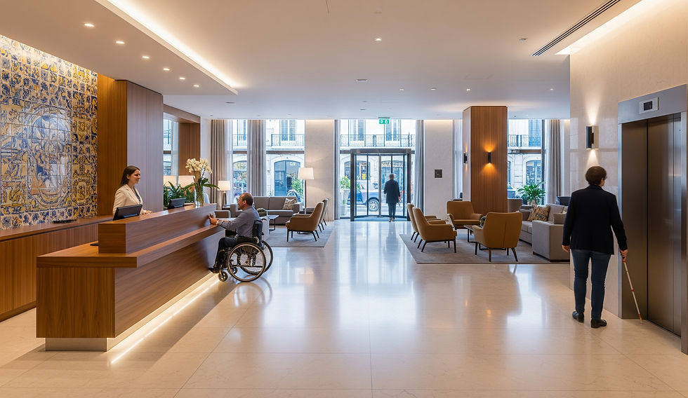 Hotel em Lisboa com um bom nível de acessibilidade