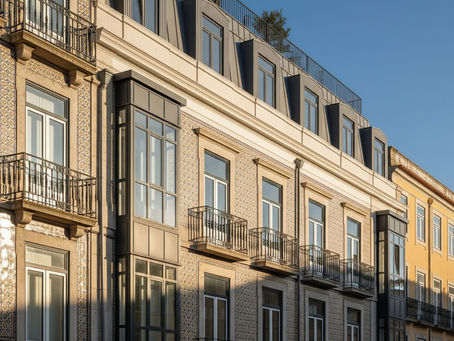 Edifício de habitação após obras de reabilitação