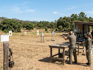 Campo de tiro em Portugal