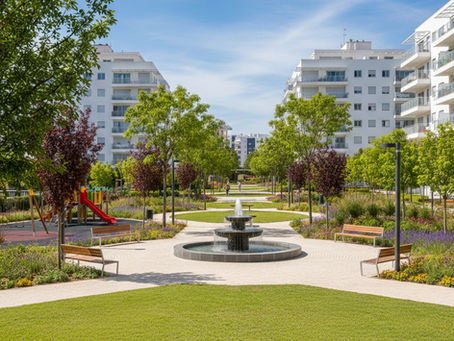Jardim público em Loures como equipamento coletivo