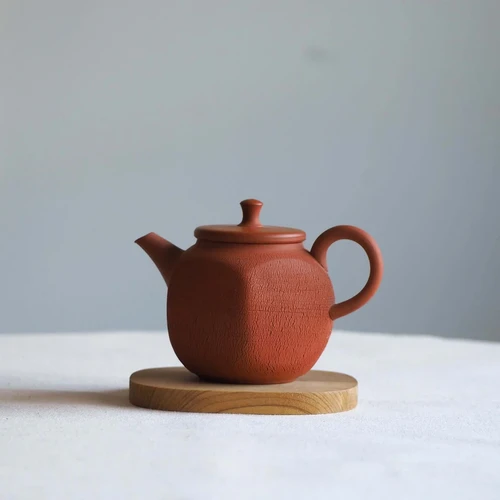 常滑焼 甚秋陶苑(伊藤成二)作 白藻掛け茶壺 150ml｜by東山堂