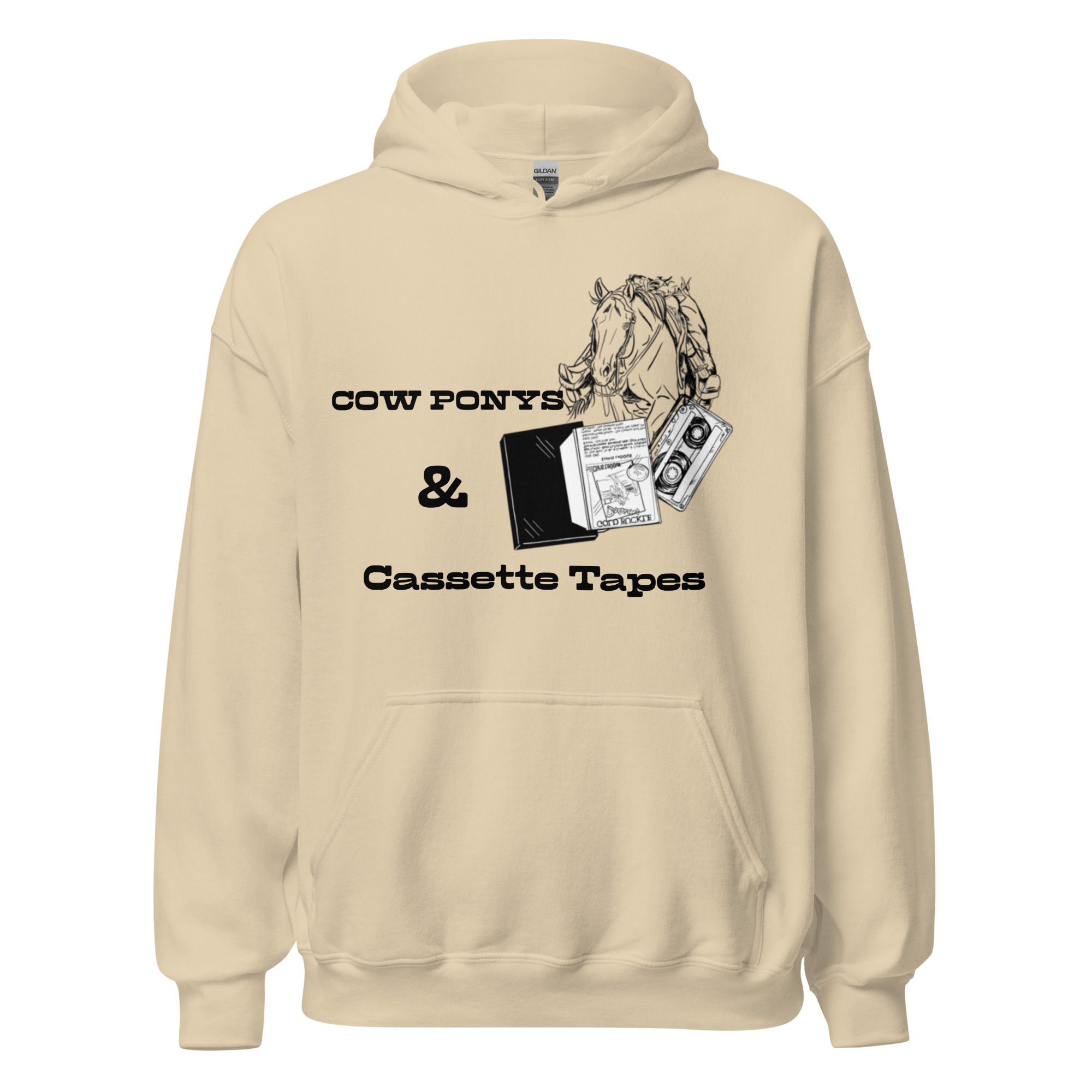 Original Cow Ponys & Cassette Tapes Design 