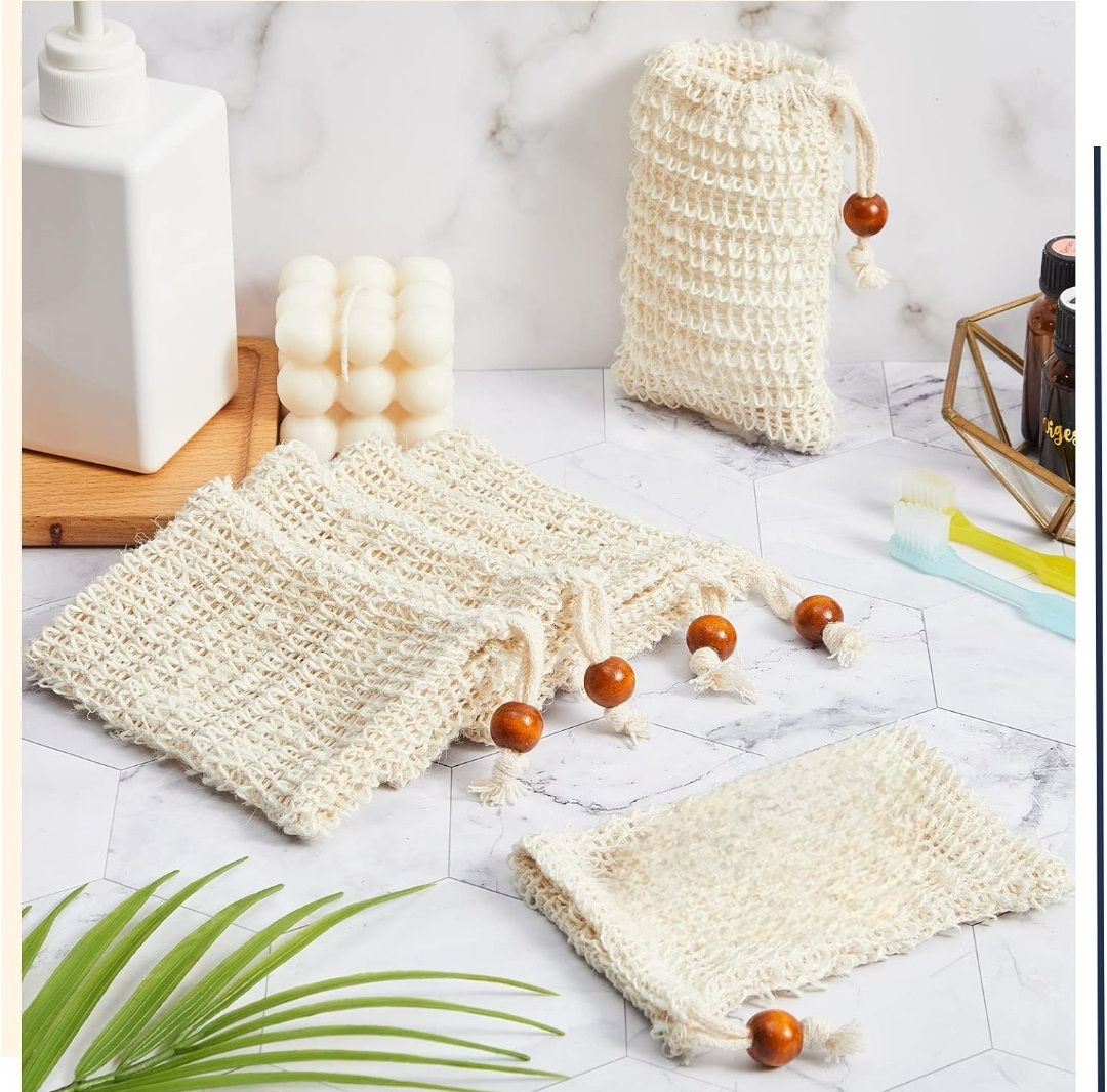 Exfoliating Sisal Soap Bag