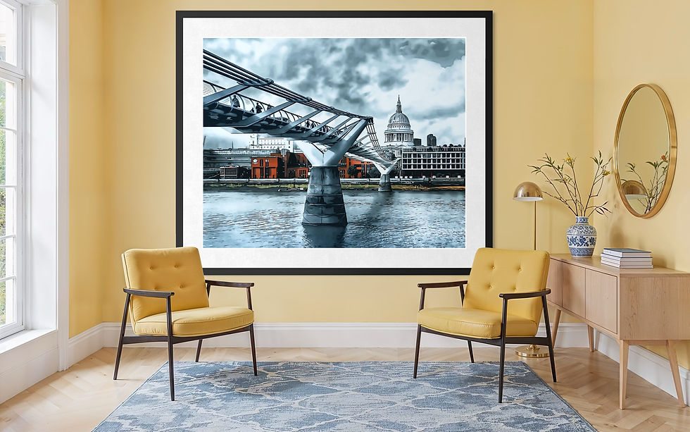 Thumbnail: Millennium Bridge - St. Paul's. London, England