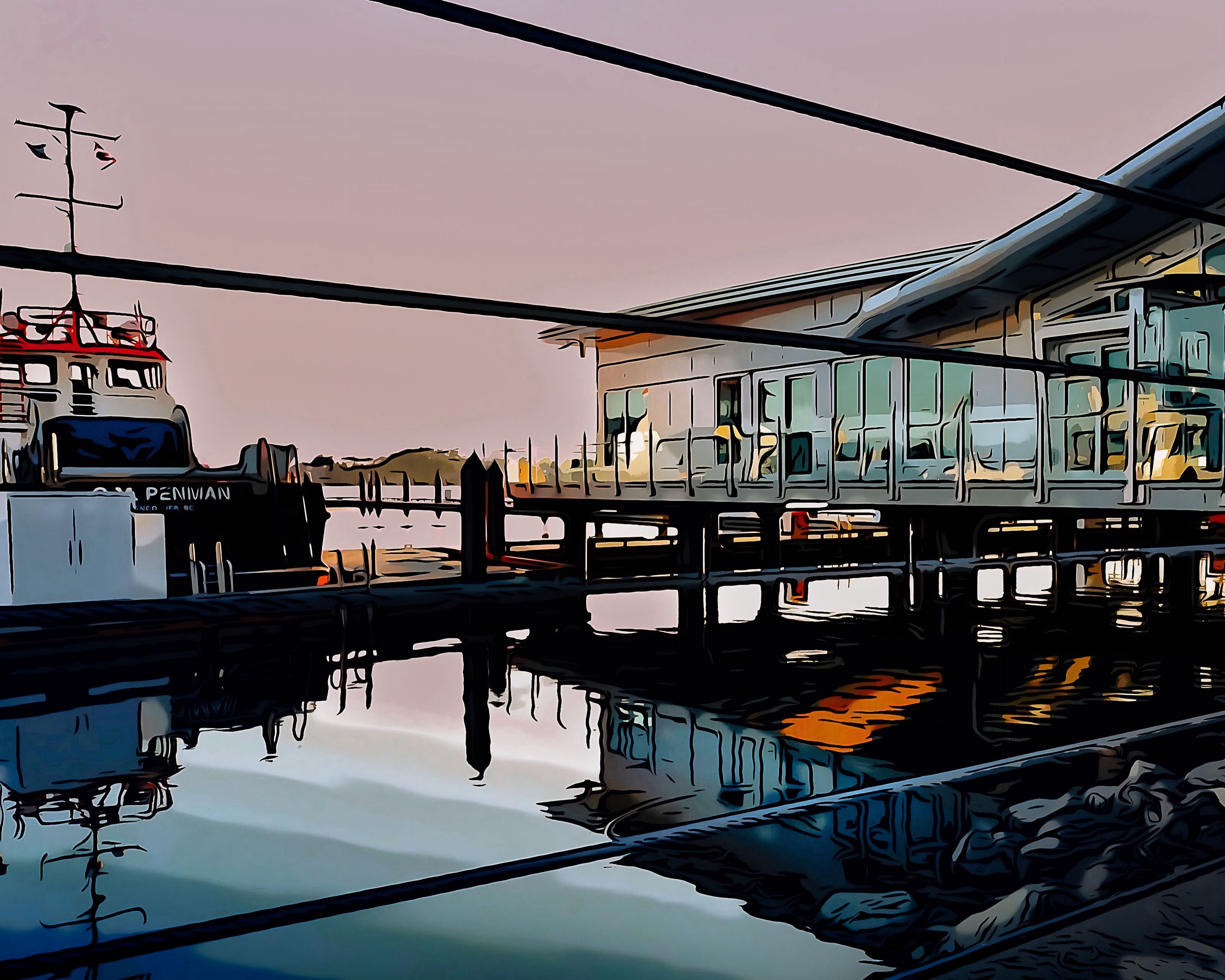 Victoria International Marina. Victoria, BC