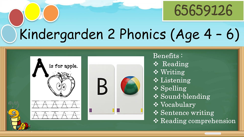 Kindergarden 2 Phonics (Age 4-6)