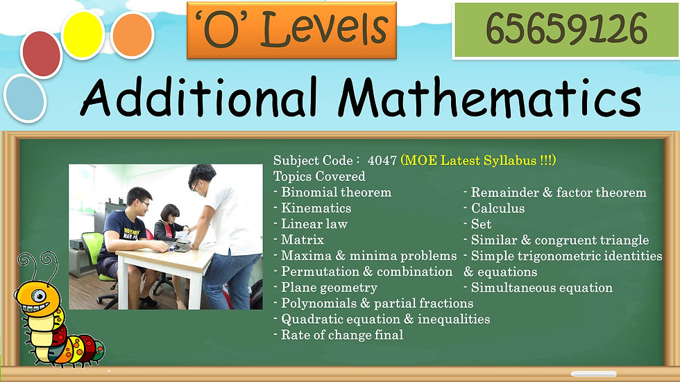 Additional Mathematics