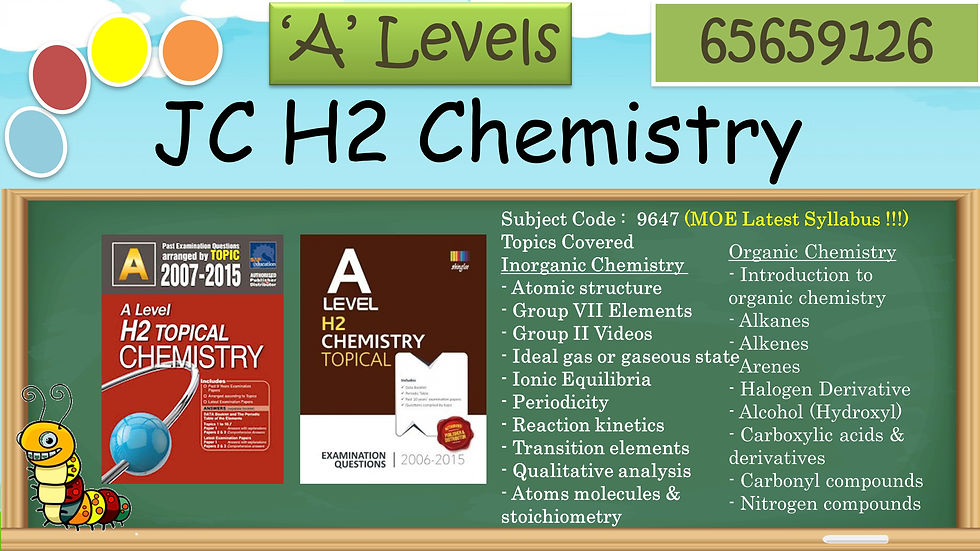 JC H2 Chemistry