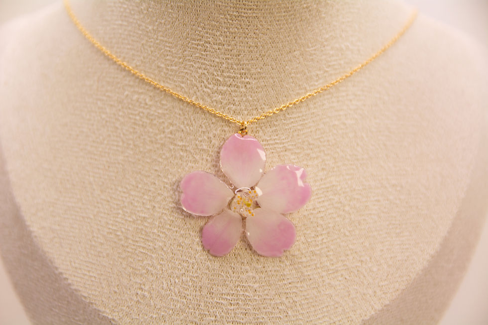 Thumbnail: Cherry blossom necklace
