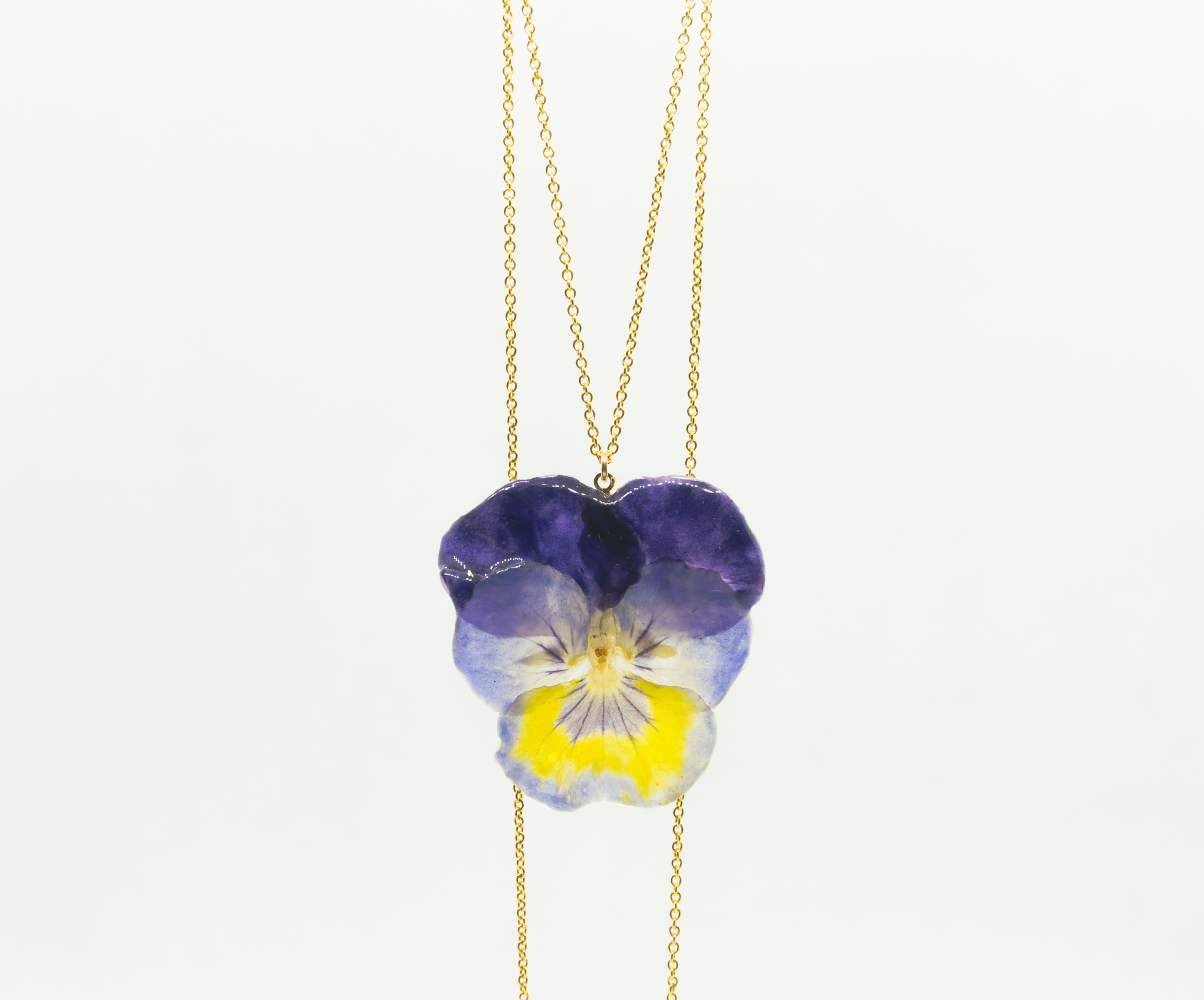Viola necklace in 14ct gold filled