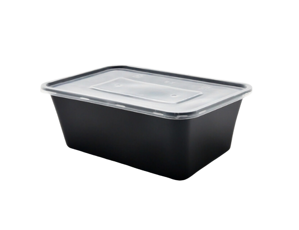 Fiambrera Plástica 26oz (50 unidades)