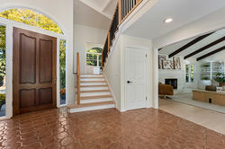 Entryway toward front door