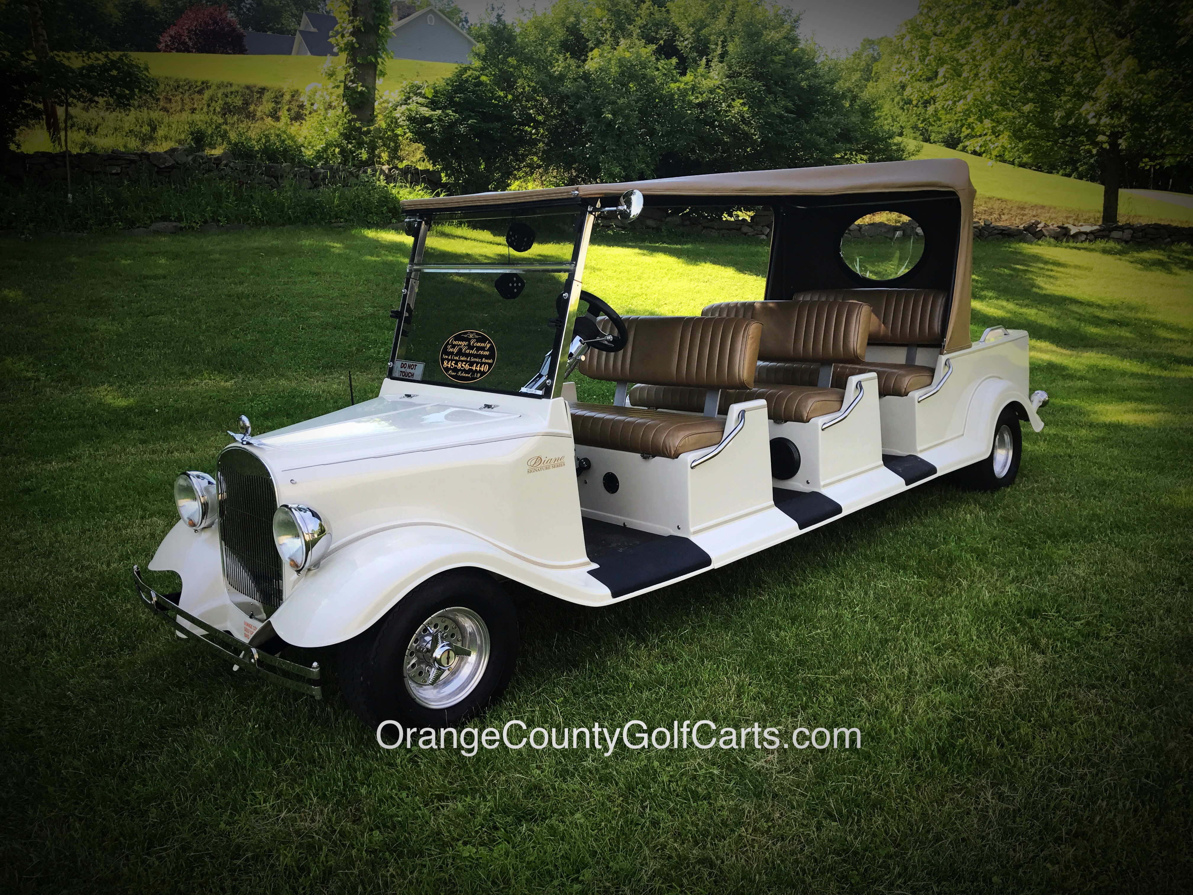 GOLF CART LIMO STREETROD DIANE SERIES
