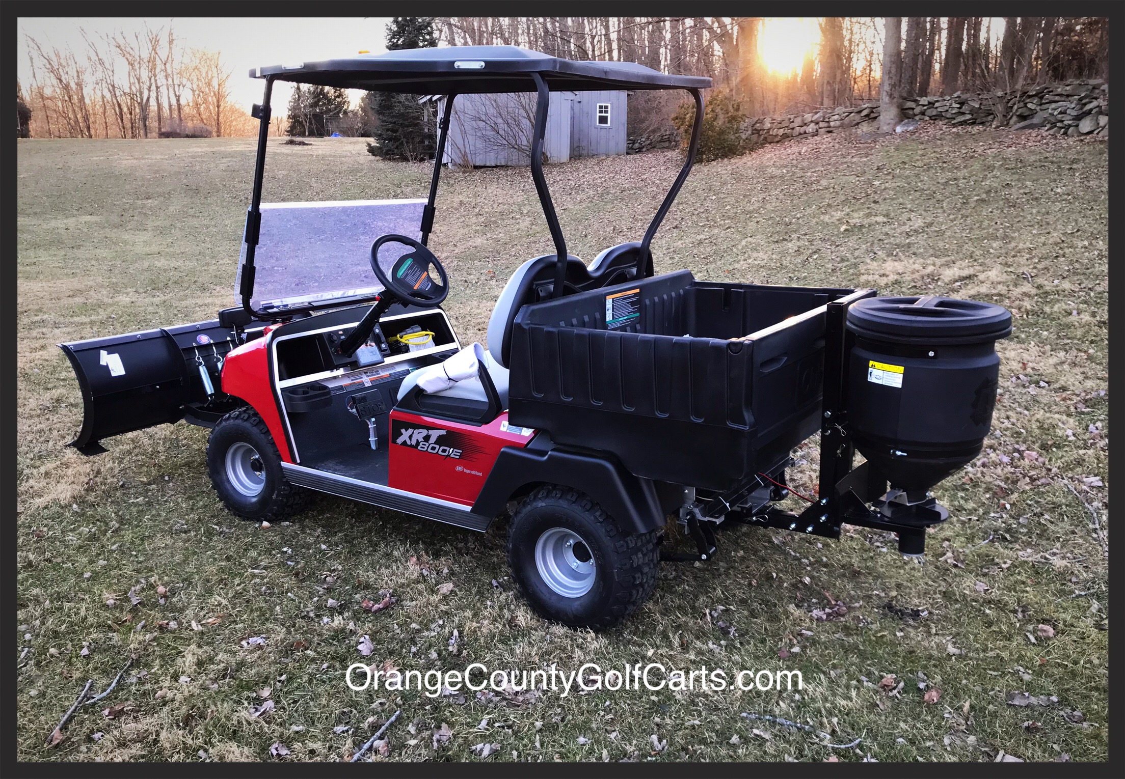 GOLF CART SNOW PLOWS & KITS