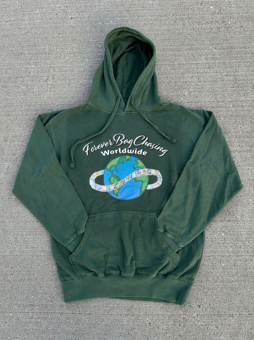 Miniatura: Green Worldwide hoodie