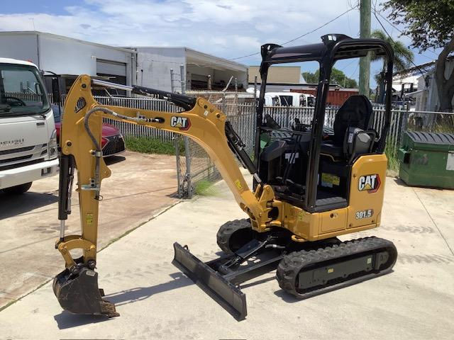 CAT 301.5 Mini Excavator + Tilt Trailer