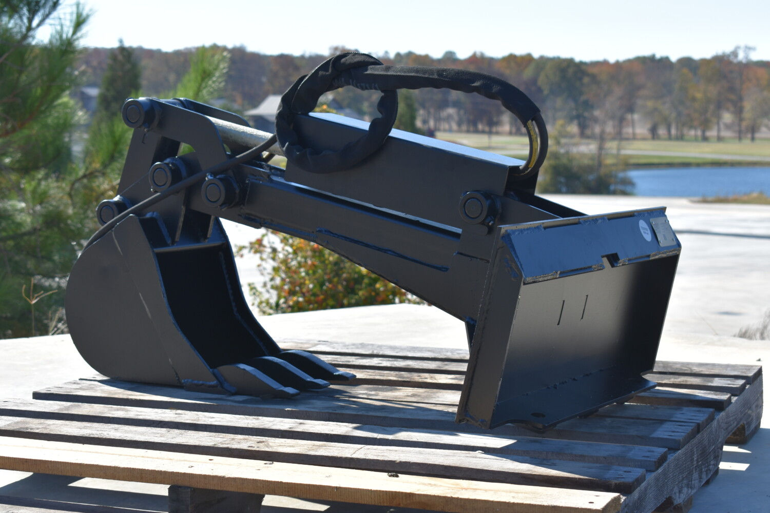 Loflin Mini Backhoe