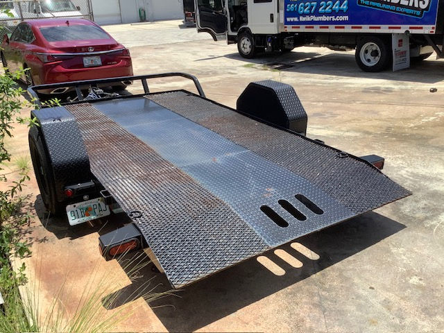 Load Trail (2022) Single Axle Tilt Trailer, 7,000 lb. Dexter Electric Torsion