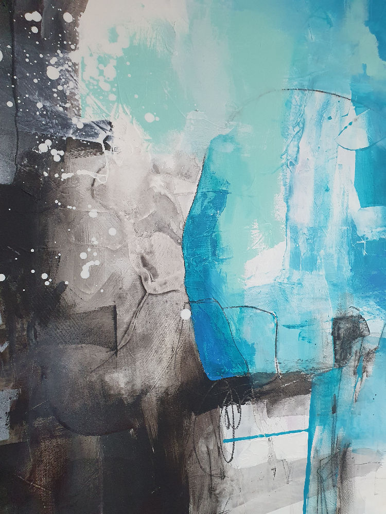 Miniaturbild: DONT GIVE A FUCK - 120x120 cm