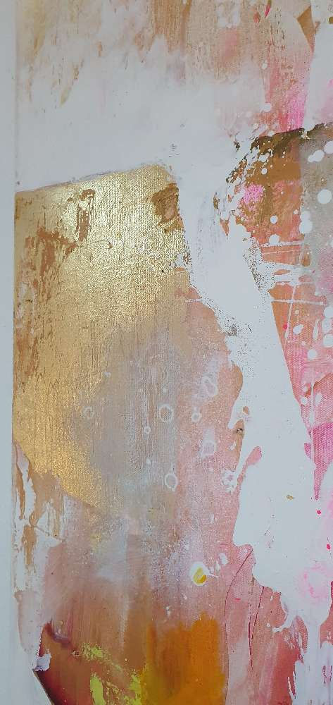 Miniaturbild: MAKING ME DANCE INSIDE 90x90 cm - verkauft