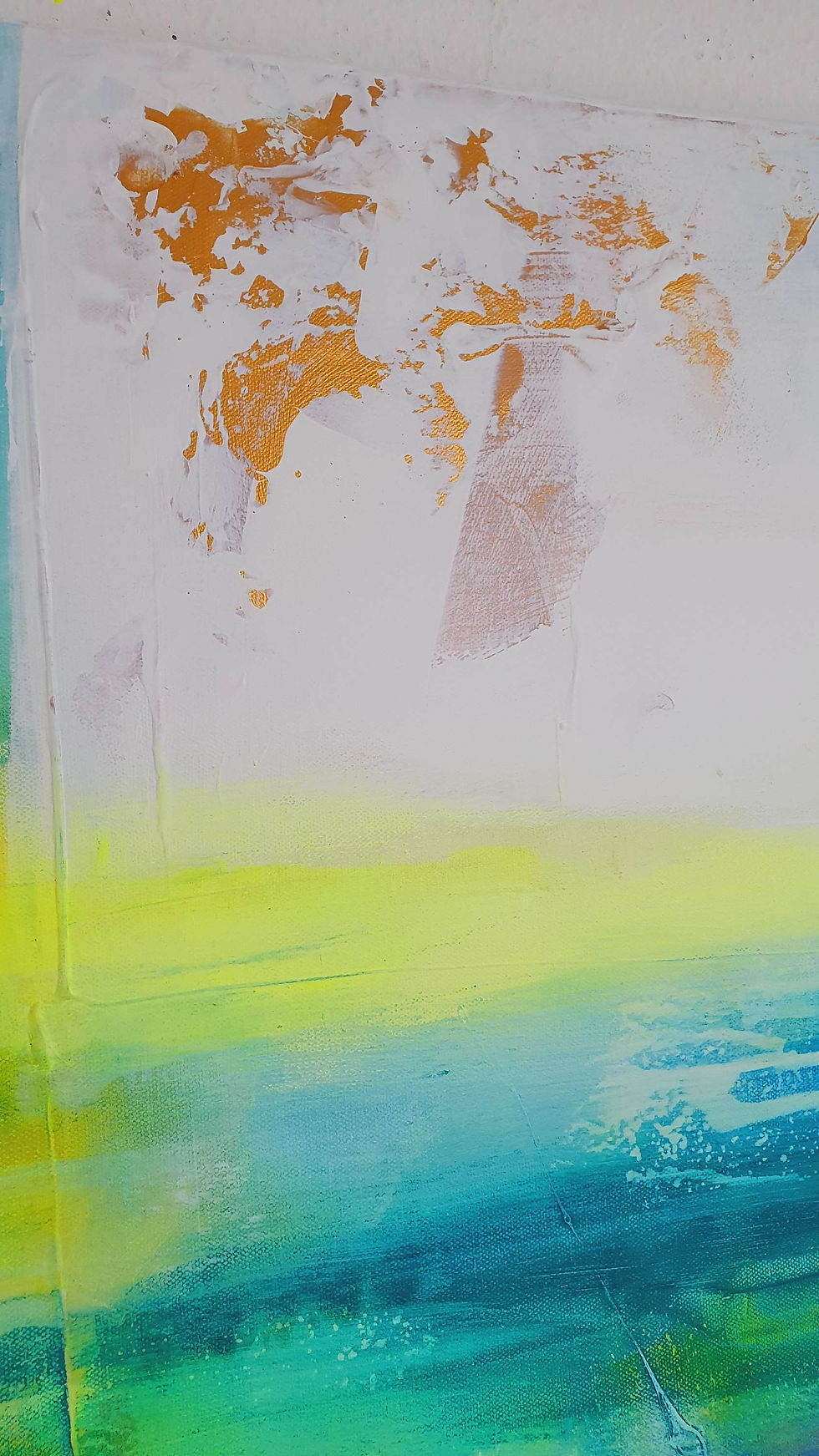 Miniaturbild: ALL WE HAVE IS HERE AND NOW 120X120 cm - verkauft
