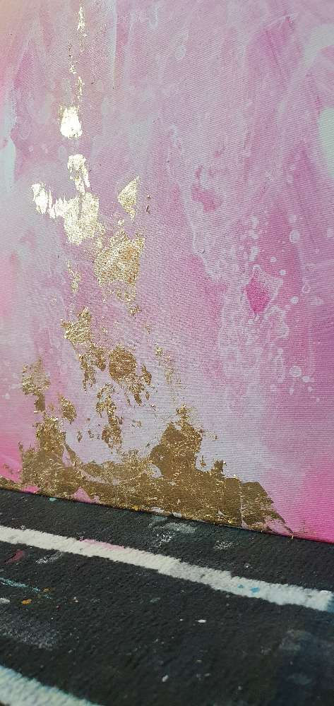 Miniaturbild: LOVE IS THE ANSWER 120x120 cm - verkauft
