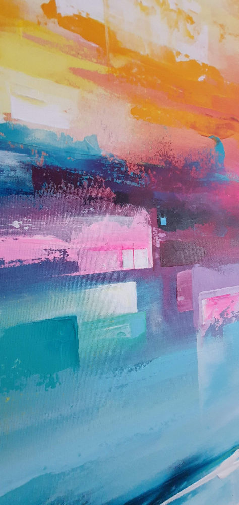 Miniaturbild: BACK TO MYSELF - 120x160 cm