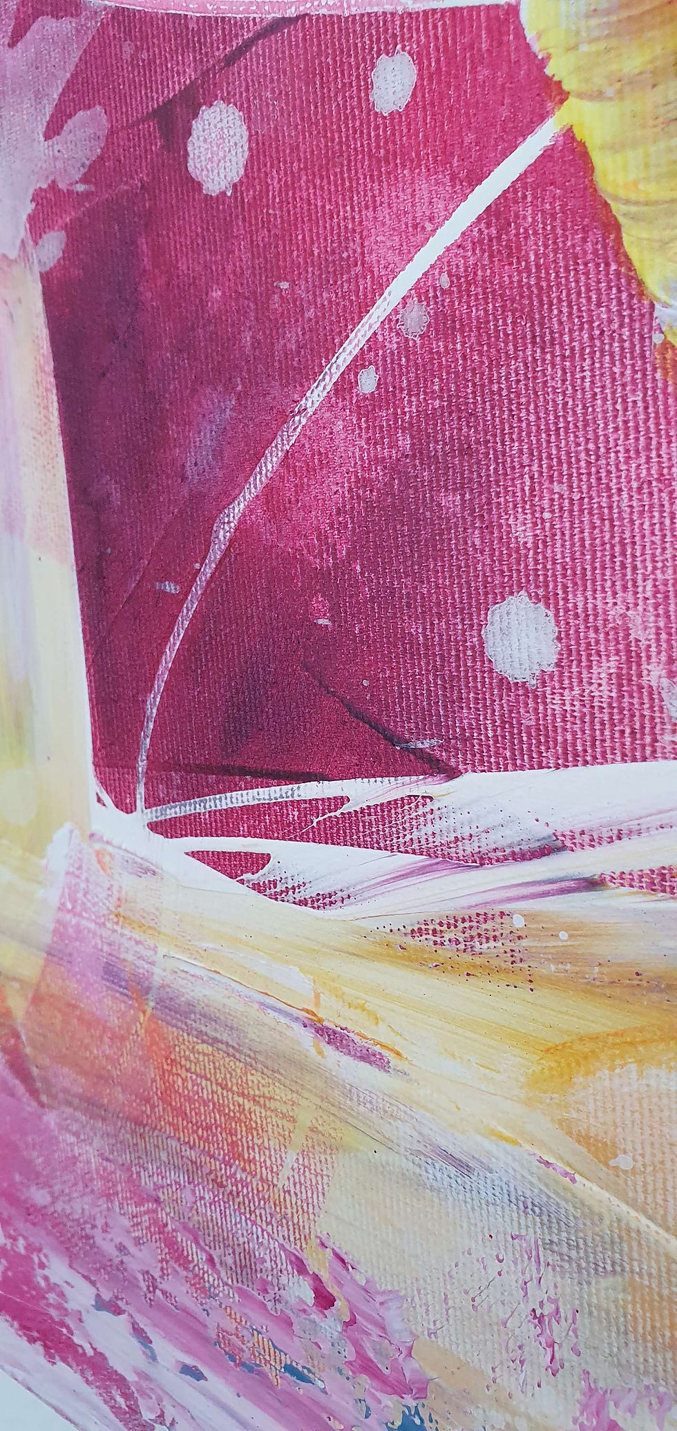 Thumbnail: OH HI, I LOVE YOU 70x70 cm - verkauft