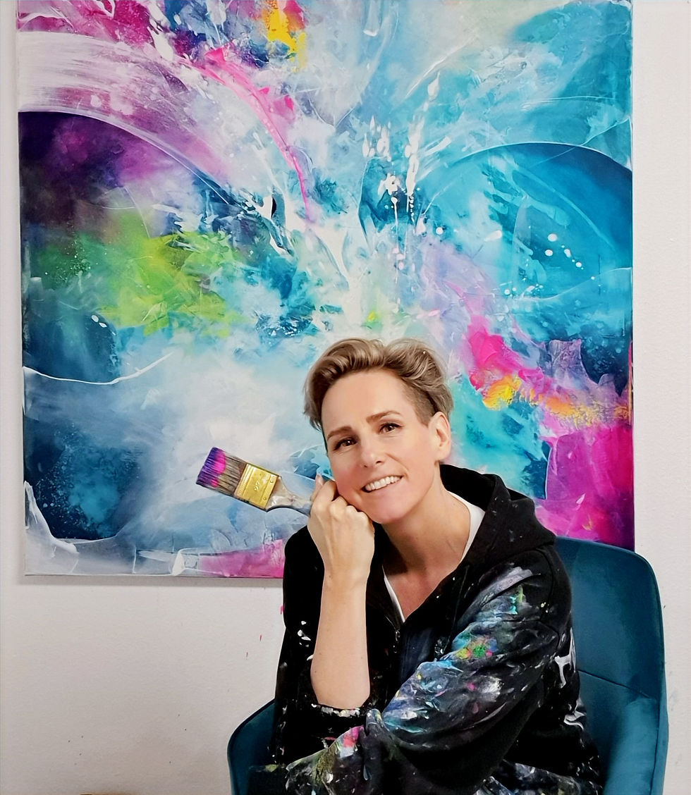 Thumbnail: MASTERPIECE 120X150 cm - verkauft 