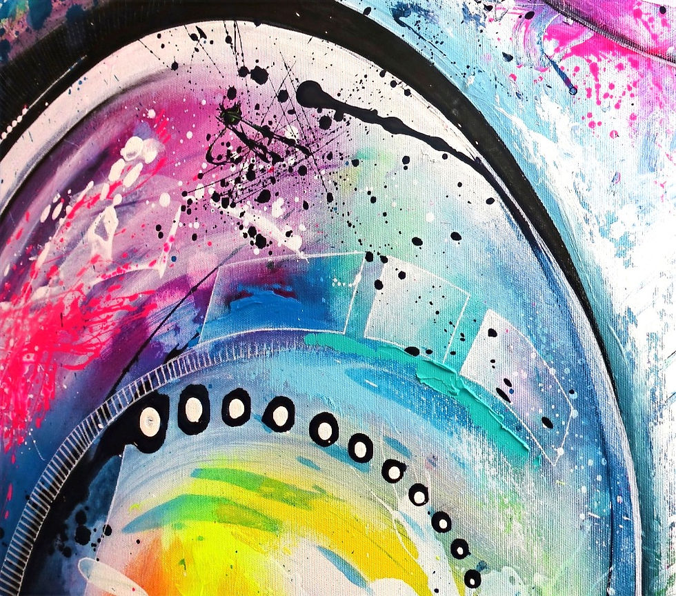 Thumbnail: HIGH ENERGY 120x80 cm - verkauft