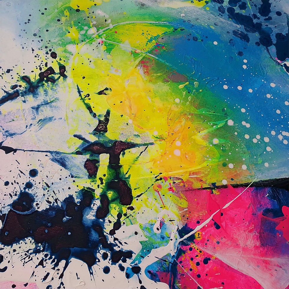 Thumbnail: MORGEN KOMMT EIN NEUER HIMMEL 120x120 cm