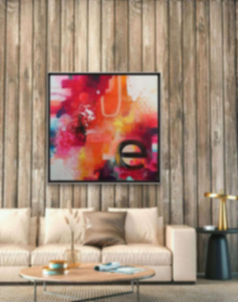 ALL YOU NEED IS LOVE - 100X100 CM