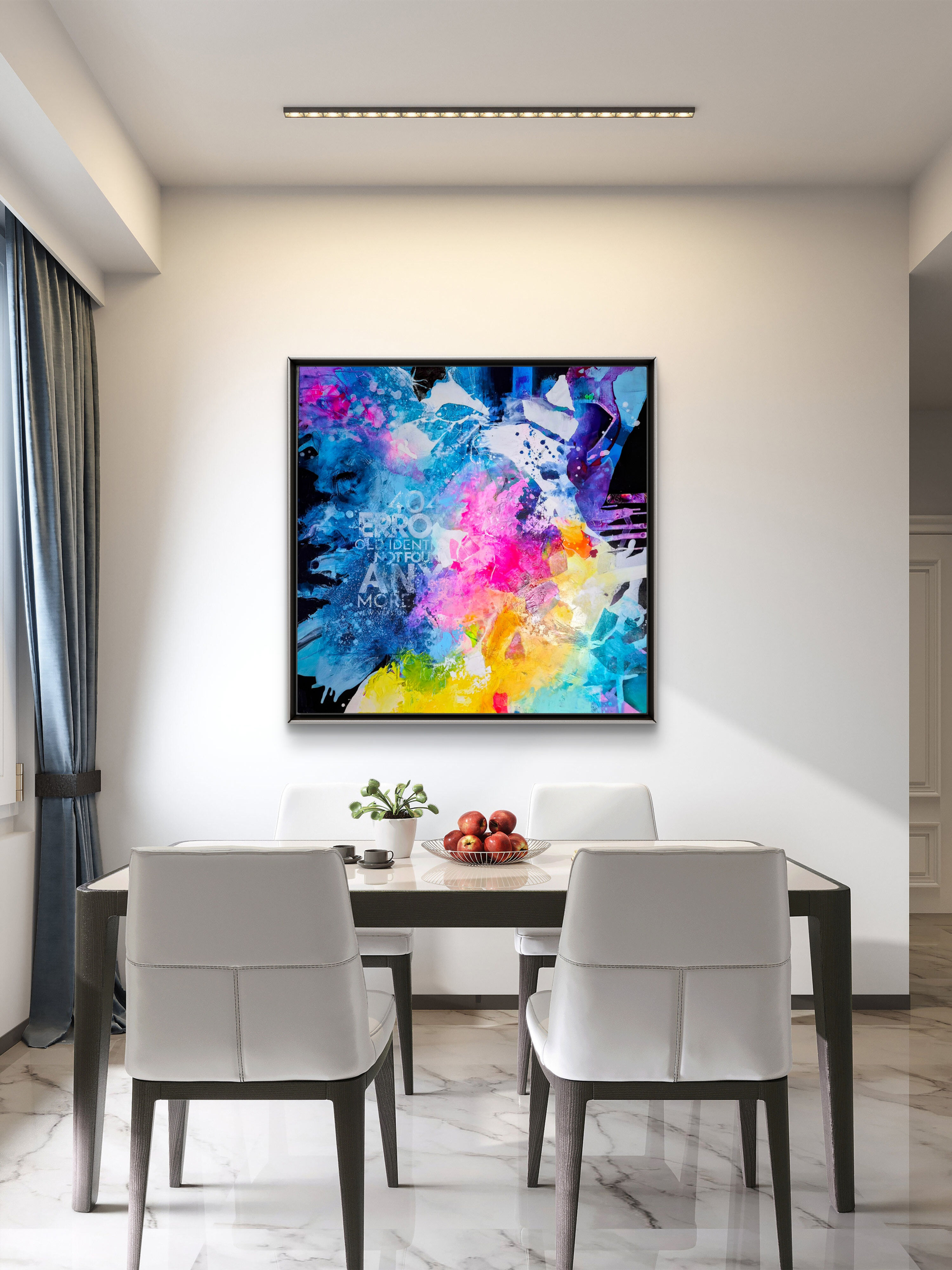 I SURRENDER - 100x100 cm