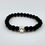 Miniaturbild: Herrenarmband Leo Silber Onyx Schwarz Heilsteine/Edelsteine 