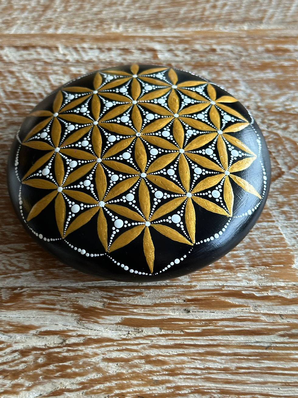 Thumbnail: Mandala Flower of Life Stone